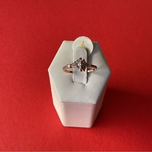 Bomb Party RBP5671 “Until You Realize ” Diamond CZ on Rose Gold Size 7 Ring NWT